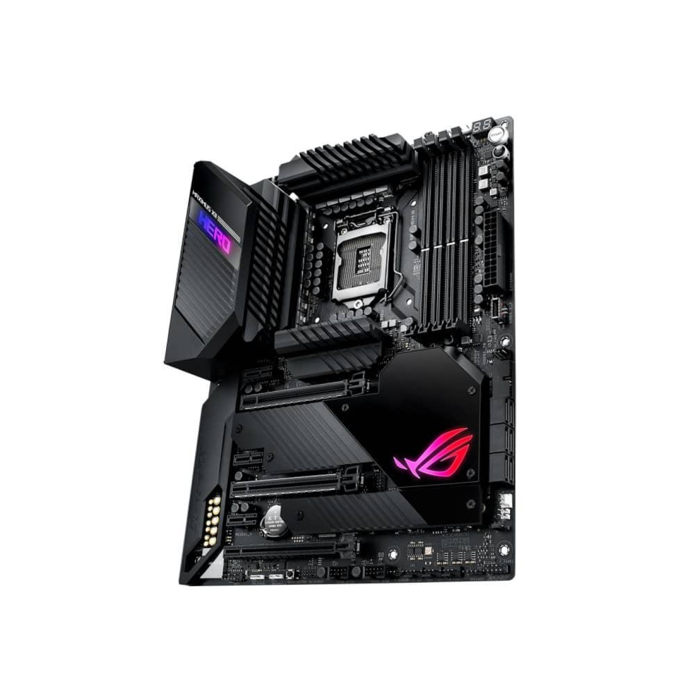 Материнская плата ASUS ROG MAXIMUS XII HERO (WI-FI) (MAXIMUS XII HERO WI-FI) (Socket 1200, Intel Z490, ATX) Б/у