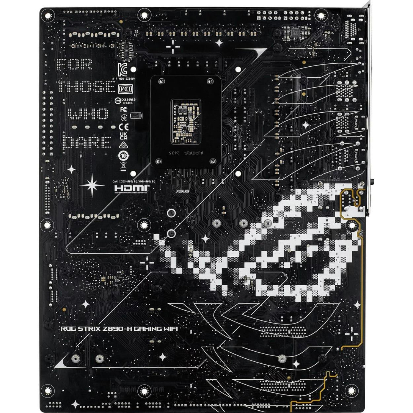 Материнська плата ASUS ROG STRIX Z890-H GAMING WIFI (ROG STRIX Z890-H GAMING WIFI) (Socket 1851, Intel Z890, ATX)
