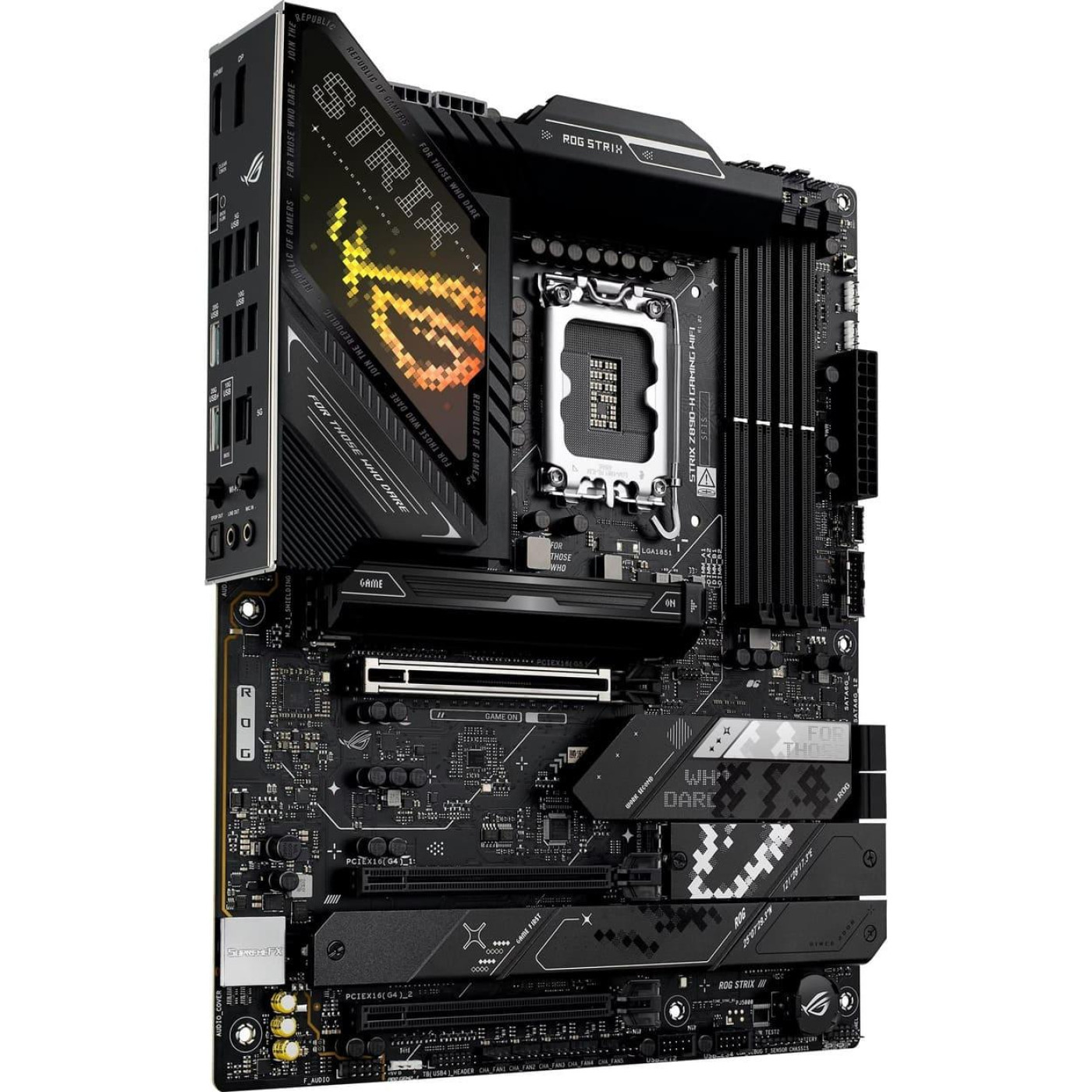 Материнська плата ASUS ROG STRIX Z890-H GAMING WIFI (ROG STRIX Z890-H GAMING WIFI) (Socket 1851, Intel Z890, ATX)