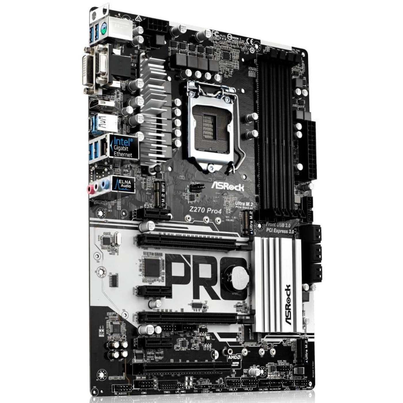 Материнская плата AsRock Z270 PRO4 (Z270 PRO4) (s1151, Intel Z270, ATX)