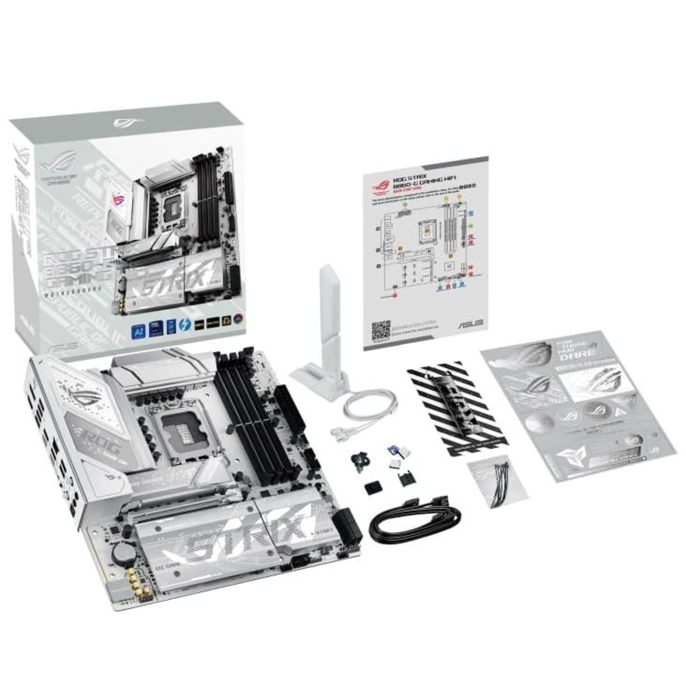 Материнська плата ASUS ROG STRIX B860-G GAMING WIFI (ROG STRIX B860-G GAMING WIFI) (Socket 1851, Intel B860, ATX)