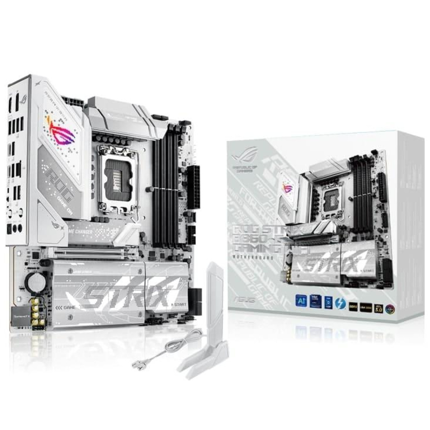 Материнська плата ASUS ROG STRIX B860-G GAMING WIFI (ROG STRIX B860-G GAMING WIFI) (Socket 1851, Intel B860, ATX)