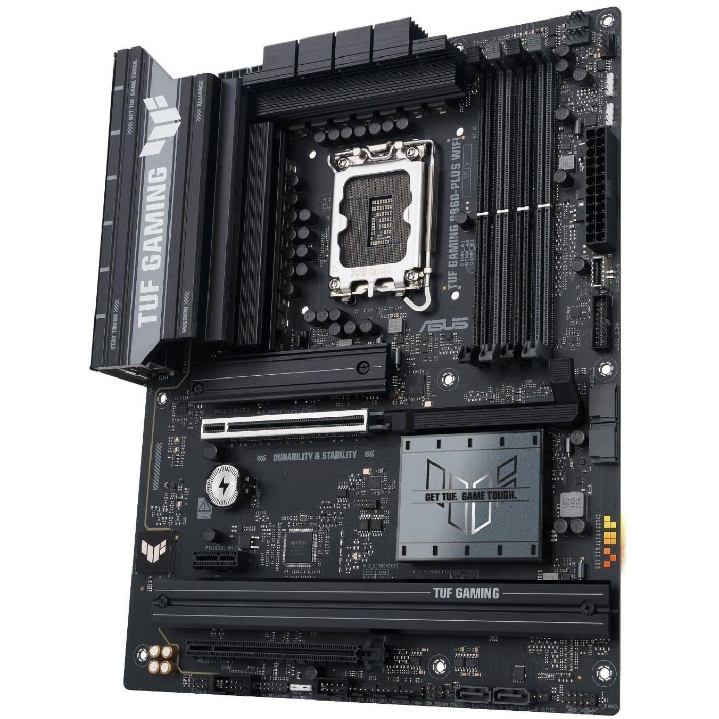 Материнська плата ASUS TUF GAMING B860-PLUS WIFI (TUF GAMING B860-PLUS WIFI) (Socket 1851, Intel B860, ATX)