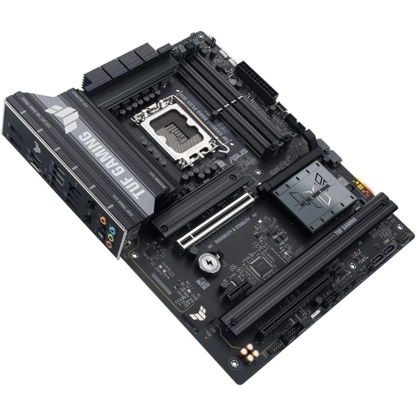 Материнська плата ASUS TUF GAMING B860-PLUS WIFI (TUF GAMING B860-PLUS WIFI) (Socket 1851, Intel B860, ATX)