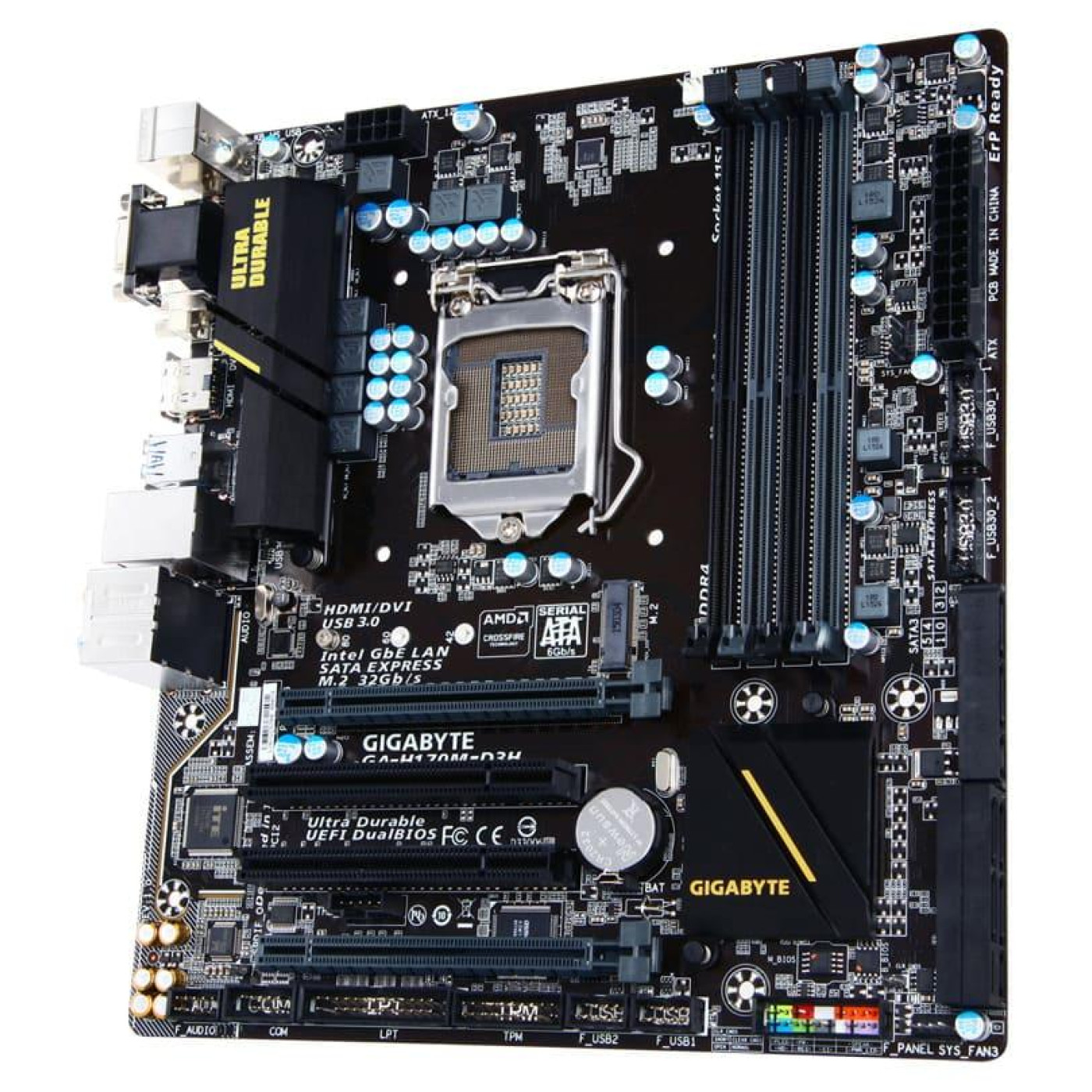 Материнська плата Gigabyte GA-H170M-D3H (GA-H170M-D3H) ( Б/в