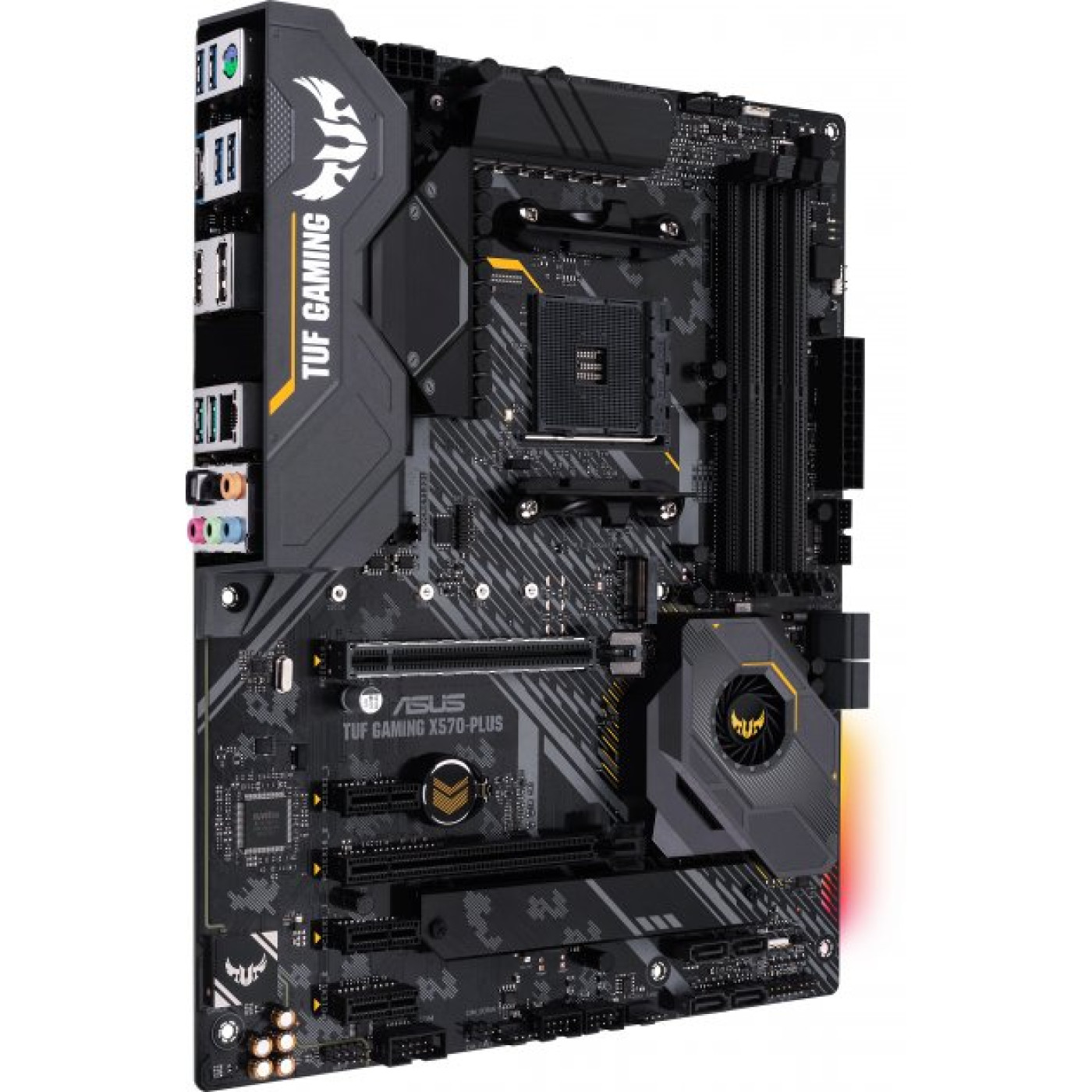 Материнская плата ASUS TUF Gaming X570-Plus (TUF Gaming X570-Plus) (Socket AM4, AMD X570, ATX) Б/у,U1