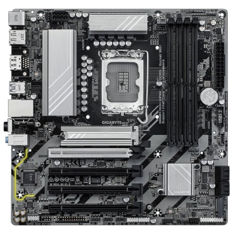 Материнська плата Gigabyte B860M DS3H WIFI6E (B860M DS3H WIFI6E) (Socket 1851, Intel B860, Micro-ATX)