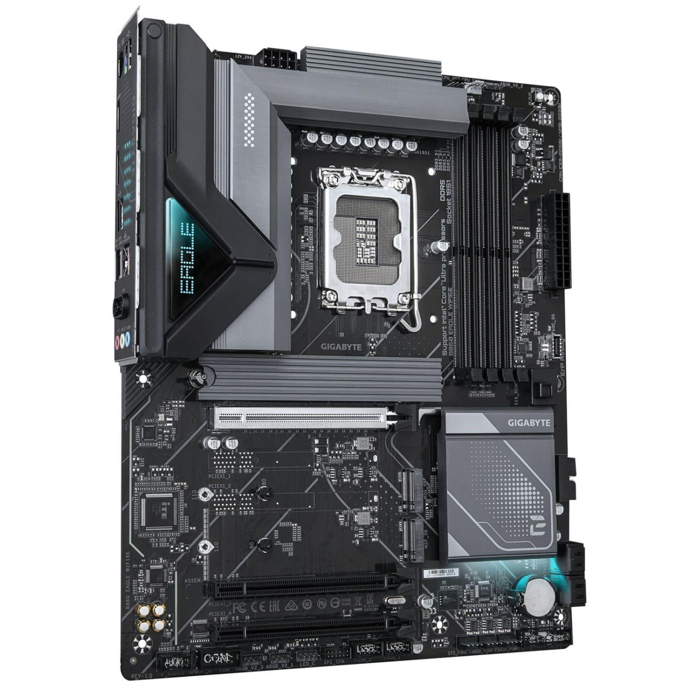 Материнська плата Gigabyte B860 EAGLE WIFI6E (B860 EAGLE WIFI6E) (Socket 1851, Intel B860, ATX)