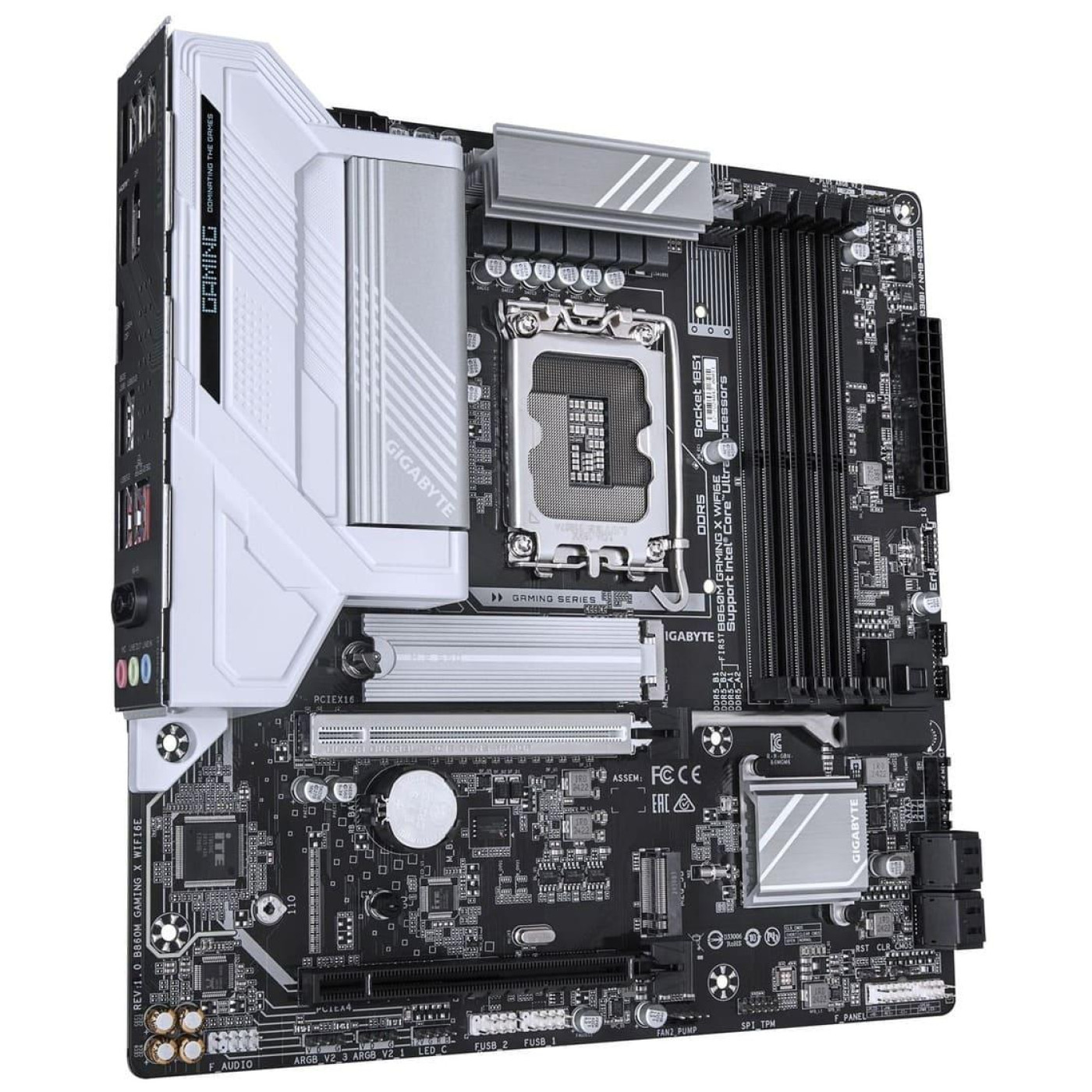 Материнська плата Gigabyte B860M GAMING X WIFI6E (B860M GAMING X WIFI6E) (Socket 1851, Intel B860, Micro-ATX)