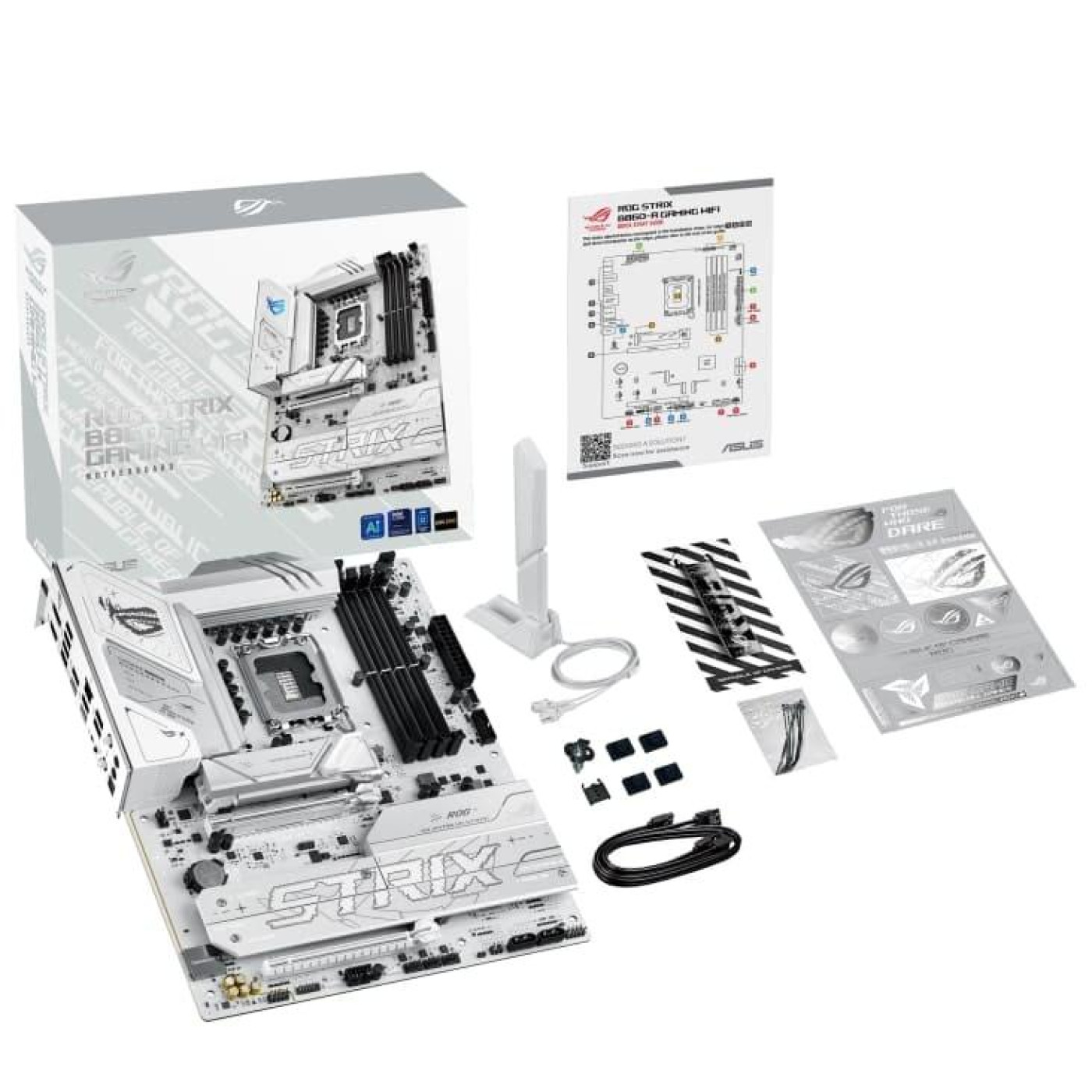 Материнська плата ASUS ROG STRIX B860-A GAMING WIFI (ROG STRIX B860-A GAMING WIFI) (Socket 1851, Intel B860, ATX)