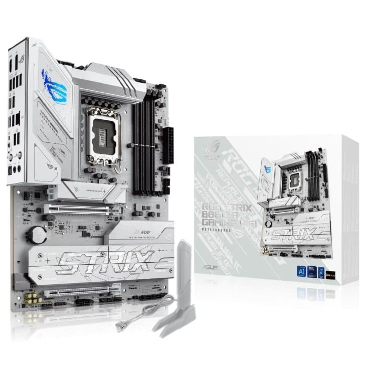 Материнська плата ASUS ROG STRIX B860-A GAMING WIFI (ROG STRIX B860-A GAMING WIFI) (Socket 1851, Intel B860, ATX)