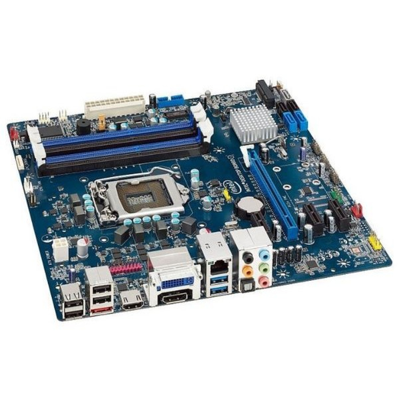 Материнська плата Intel DH77EB (DH77EB) (s1155, Intel H77, Micro-ATX) Б/в