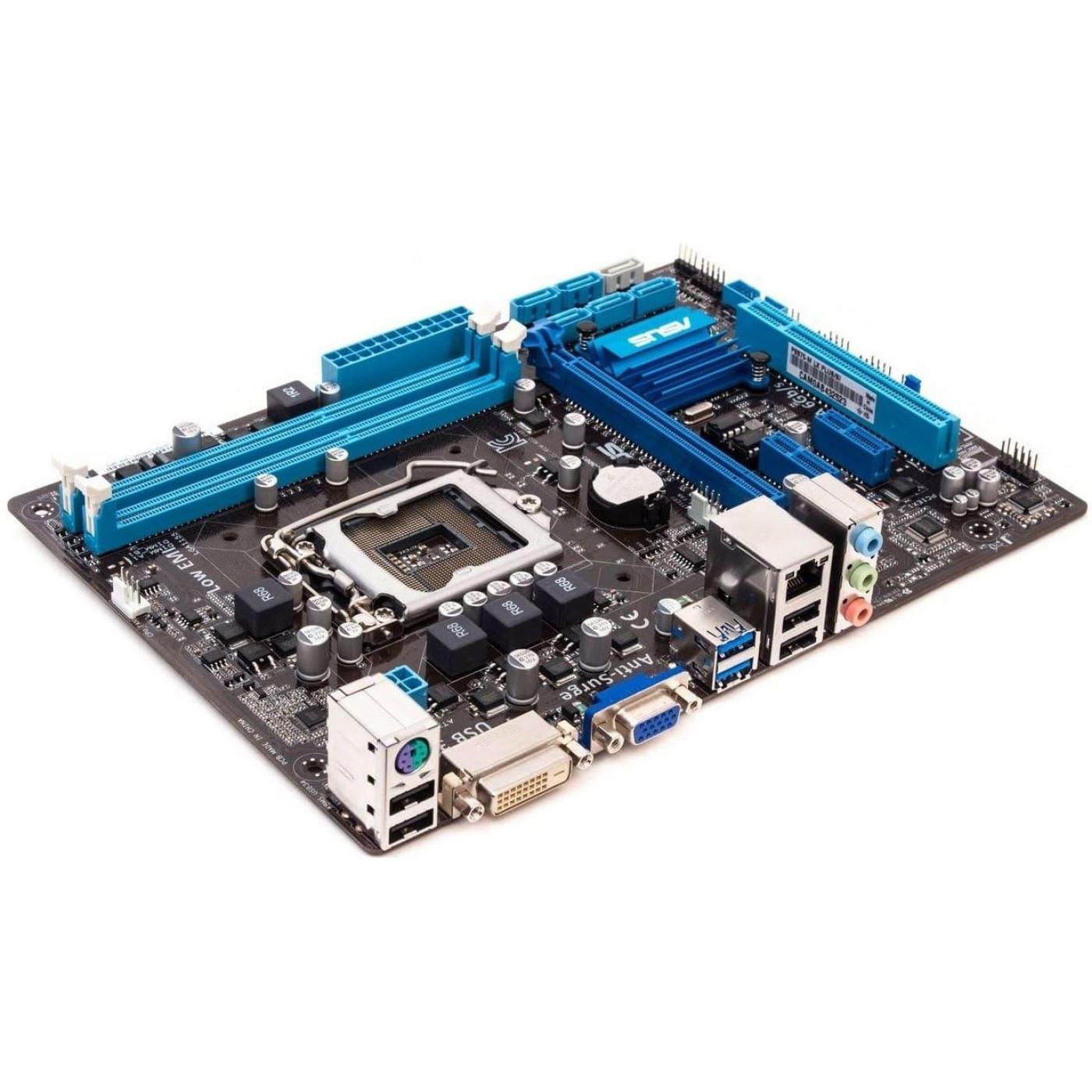 Материнская плата ASUS P8B75-M LX (P8B75-M LX) (Socket 1155, Intel B75, Micro-ATX) Б/у