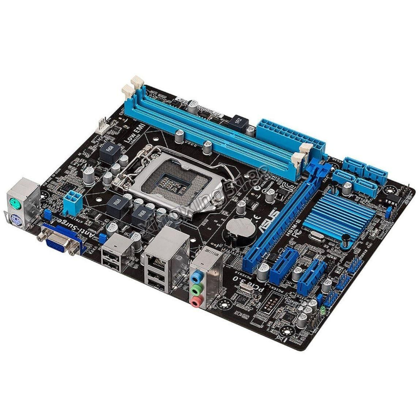 Материнская плата ASUS H61M-E (H61M-E) (Socket 1155, Intel H61, Micro-ATX) Б/у