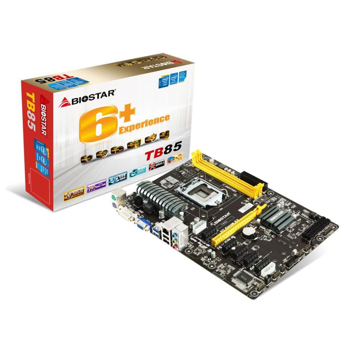 Материнская плата Biostar TB85 Ver. 6.0 (TB85 Ver. 6.0) (s1150, Intel B85, ATX) Б/у,U1
