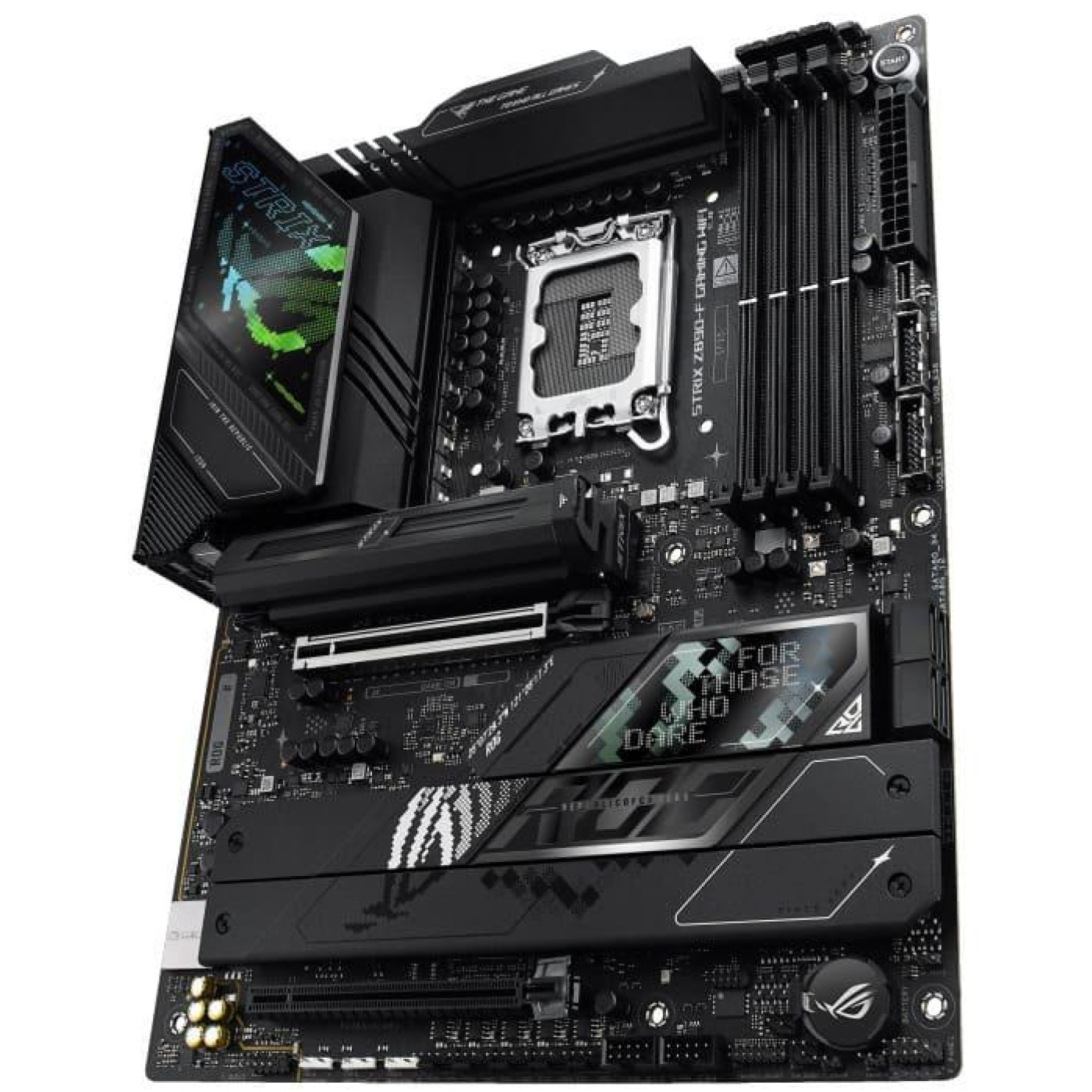 Материнська плата ASUS ROG STRIX Z890-F GAMING WIFI (ROG STRIX Z890-F GAMING WIFI) (Socket 1851, Intel Z890, ATX) Б/в