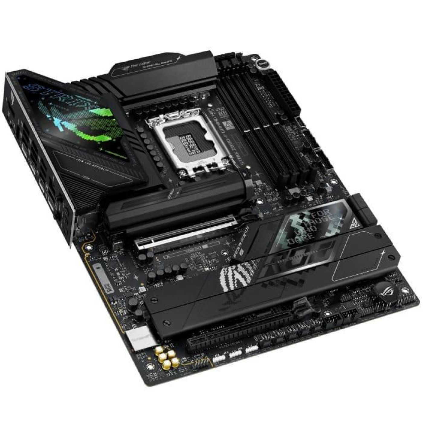 Материнська плата ASUS ROG STRIX Z890-F GAMING WIFI (ROG STRIX Z890-F GAMING WIFI) (Socket 1851, Intel Z890, ATX) Б/в