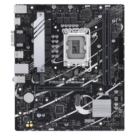 Материнська плата ASUS PRIME B760M-K (PRIME B760M-K) (Socket 1700, Intel B760, Micro-ATX)