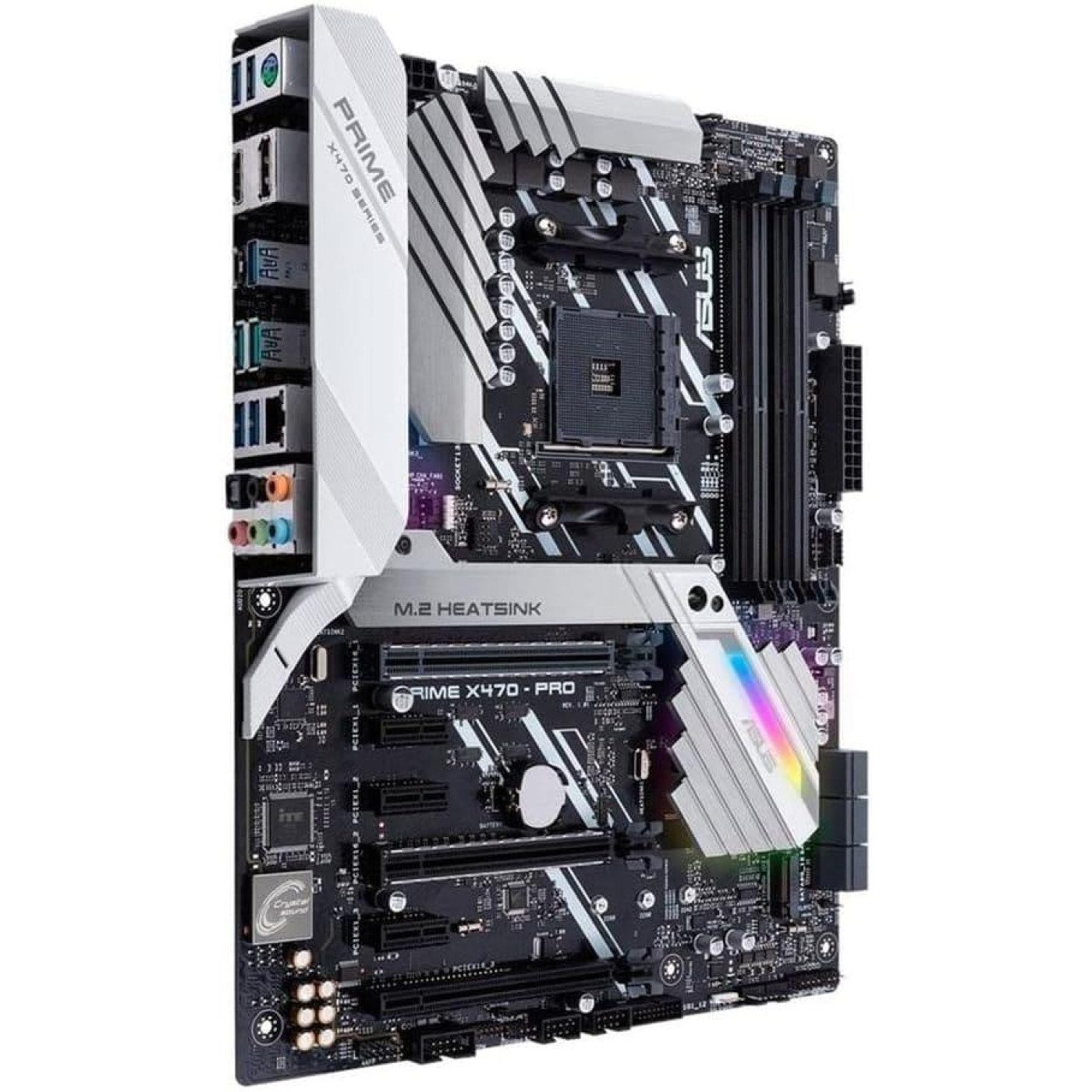 Материнская плата ASUS PRIME X470-Pro (Prime X470-Pro) (Socket AM4, AMD X470, ATX) Б/у
