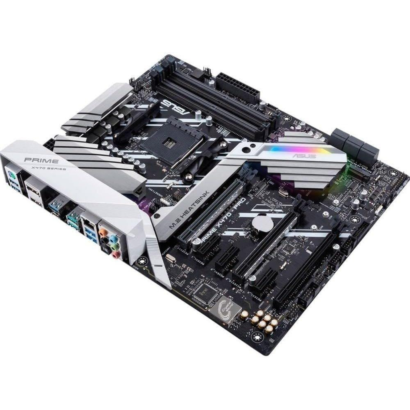 Материнская плата ASUS PRIME X470-Pro (Prime X470-Pro) (Socket AM4, AMD X470, ATX) Б/у