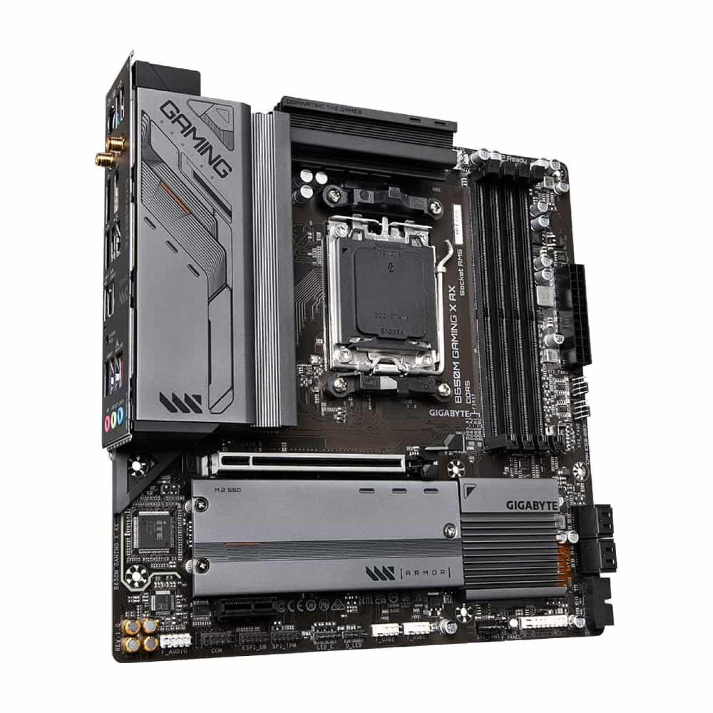 Материнская плата Gigabyte B650M GAMING X AX (B650M GAMING X AX) (Socket AM5, AMD B650, Micro-ATX) U1