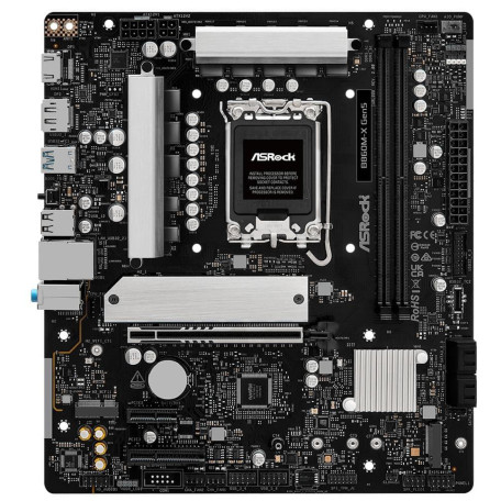 Материнська плата ASRock B860M-X GEN5 (B860M-X GEN5) (Socket 1851, Intel B860, Micro-ATX)