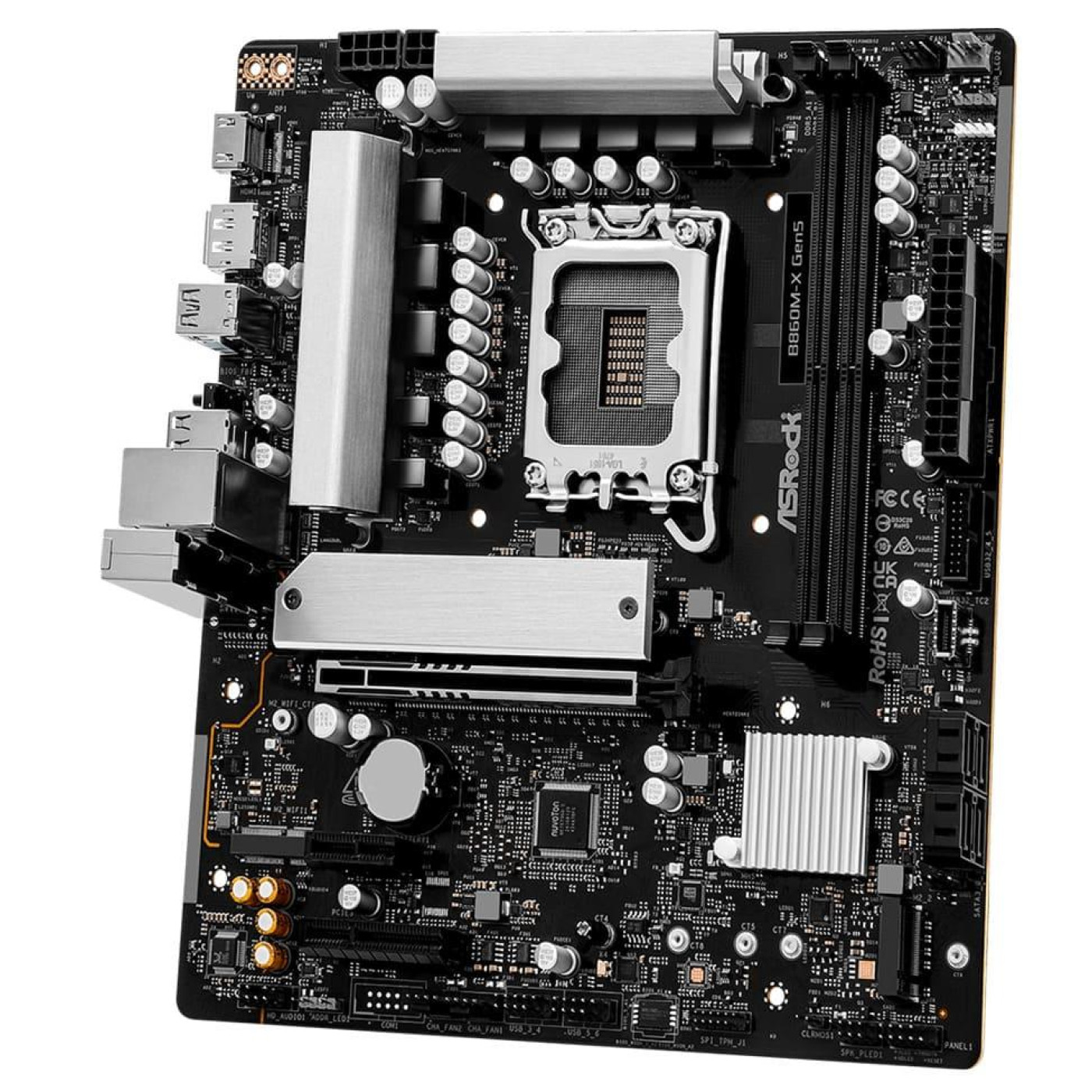 Материнська плата ASRock B860M-X GEN5 (B860M-X GEN5) (Socket 1851, Intel B860, Micro-ATX)