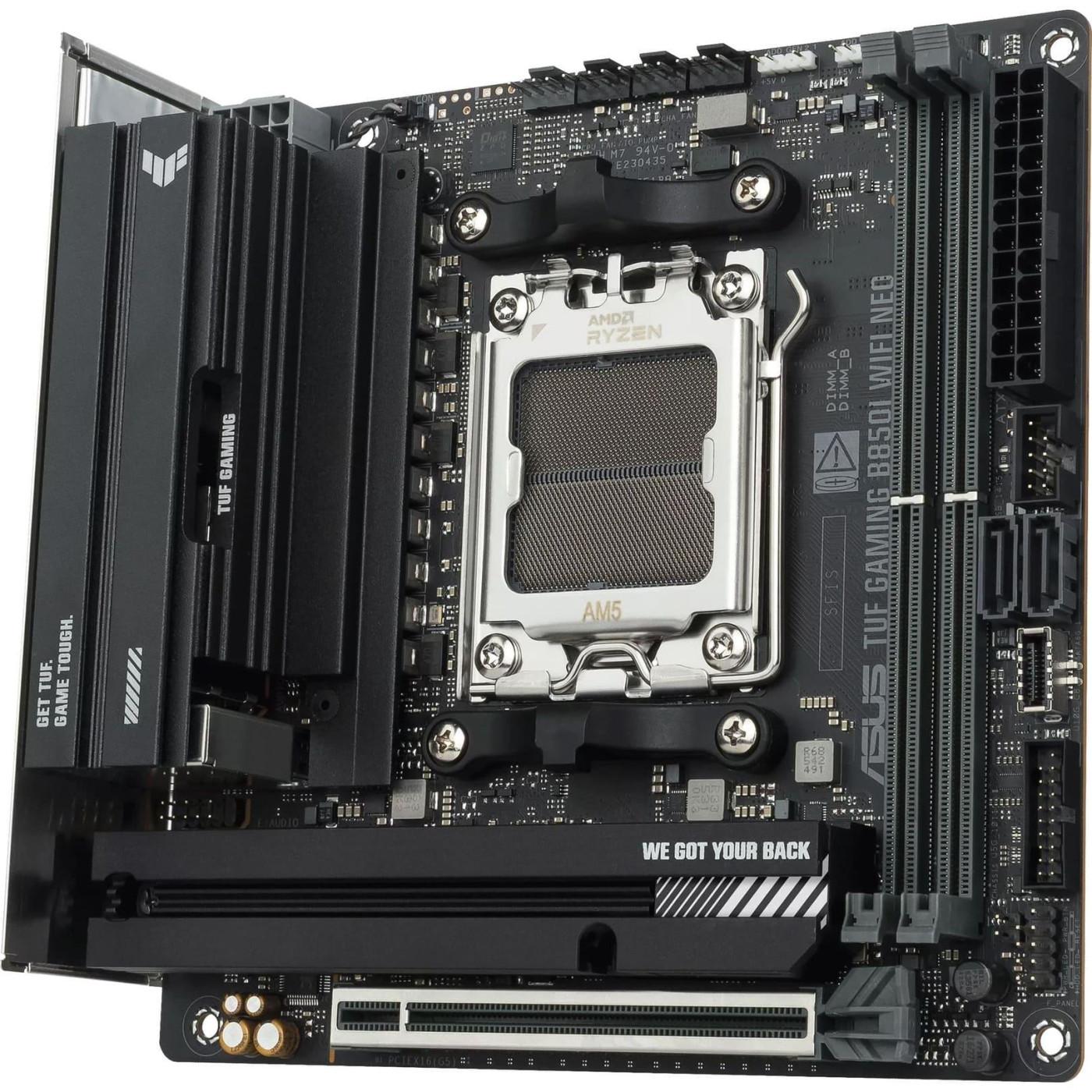 Материнская плата ASUS TUF GAMING B850I WIFI NEO (TUF GAMING B850I WIFI NEO) (Socket AM5, AMD B850, Mini-ITX)