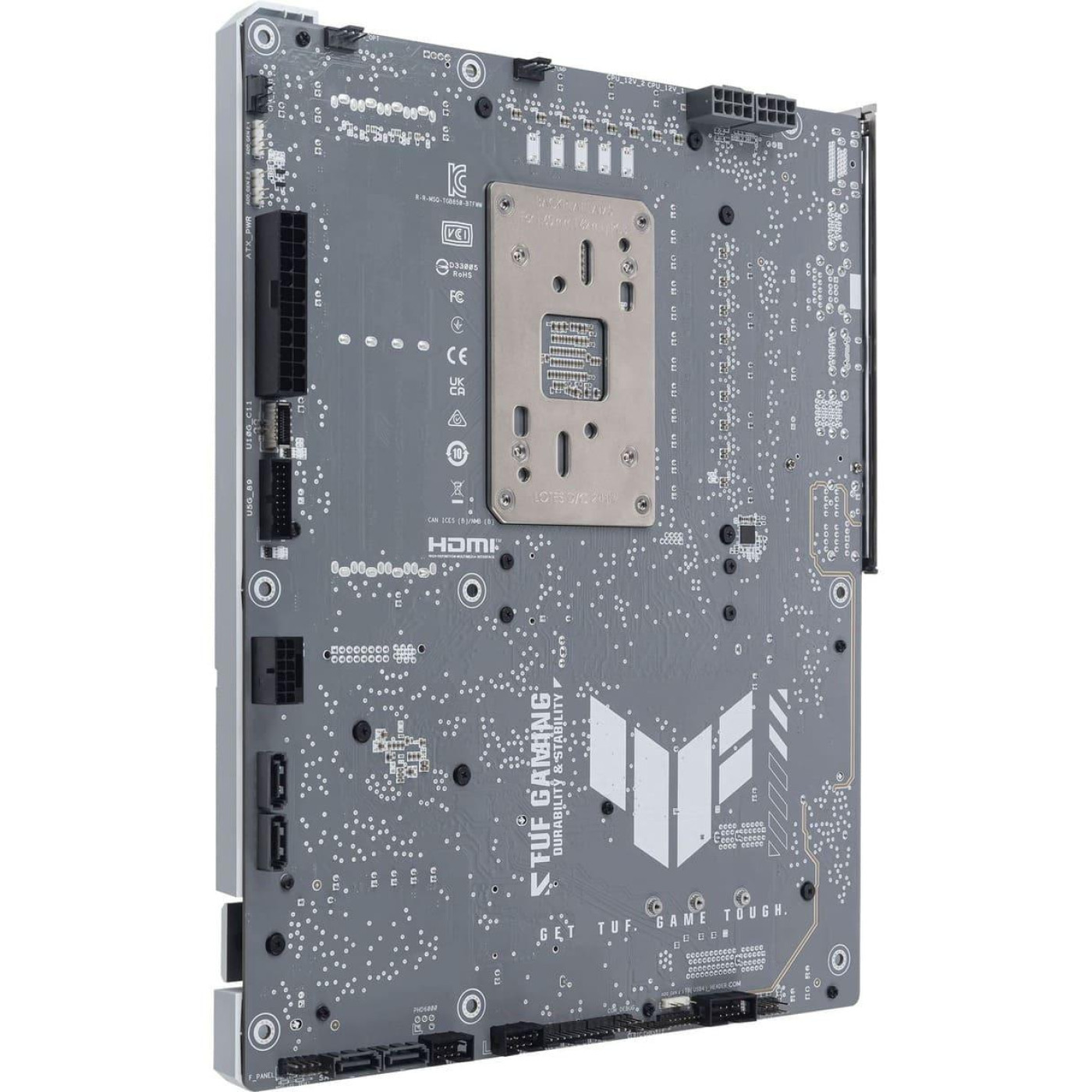 Материнская плата ASUS TUF GAMING B850-BTF WIFI WHITE (TUF GAMING B850-BTF WIFI W) (Socket AM5, AMD B850, ATX)
