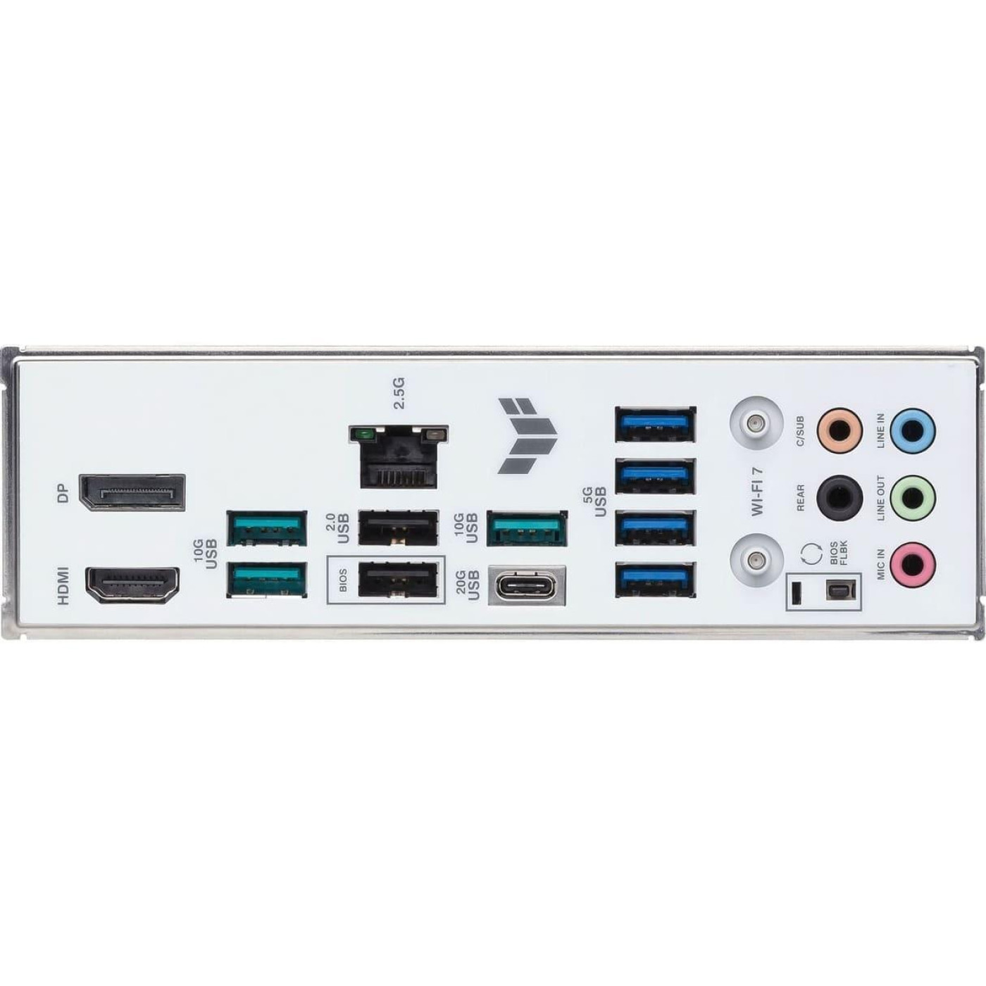 Материнская плата ASUS TUF GAMING B850-BTF WIFI WHITE (TUF GAMING B850-BTF WIFI W) (Socket AM5, AMD B850, ATX)