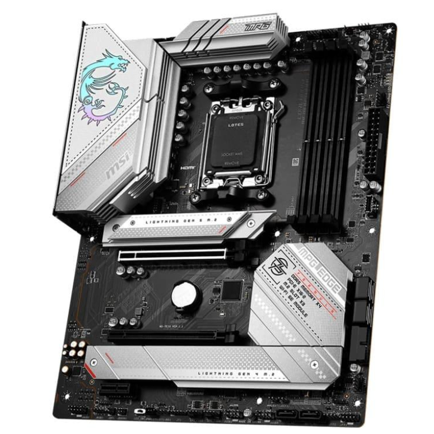 Материнська плата MSI MPG B650 EDGE WIFI (MPG B650 EDGE WIFI) (Socket AM5, AMD B650, ATX)