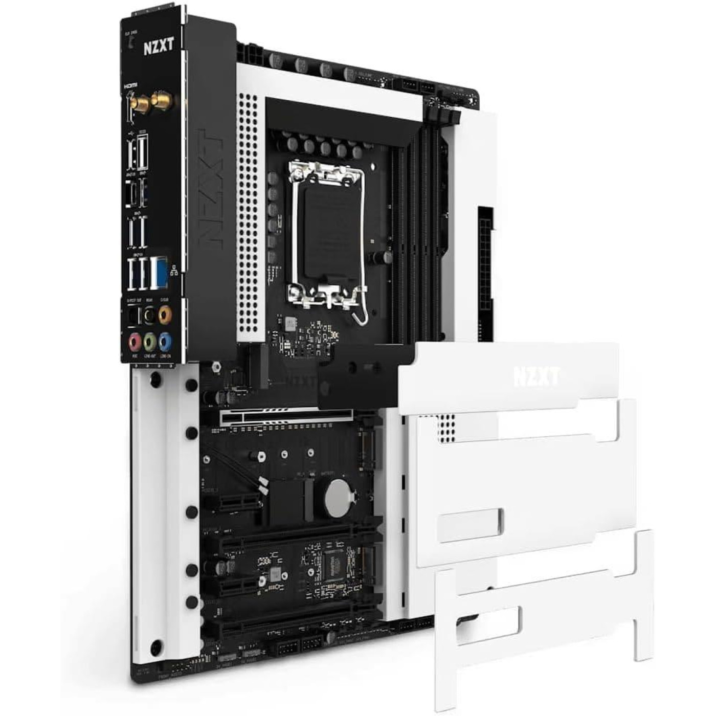 Материнская плата NZXT N7 Z790 White (N7-Z79XT-W1) (Socket 1700, Intel Z790, ATX) Б/у