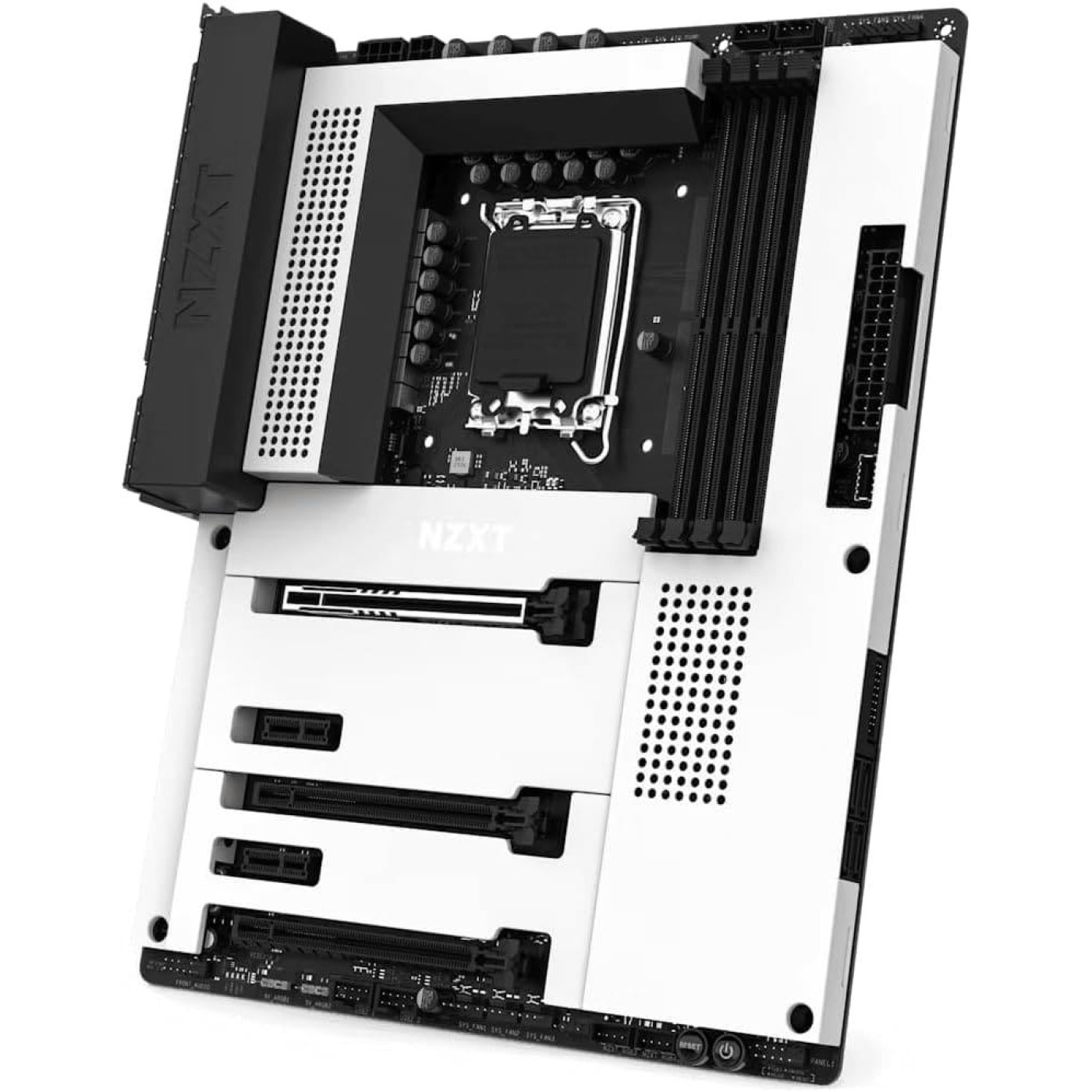 Материнская плата NZXT N7 Z790 White (N7-Z79XT-W1) (Socket 1700, Intel Z790, ATX) Б/у