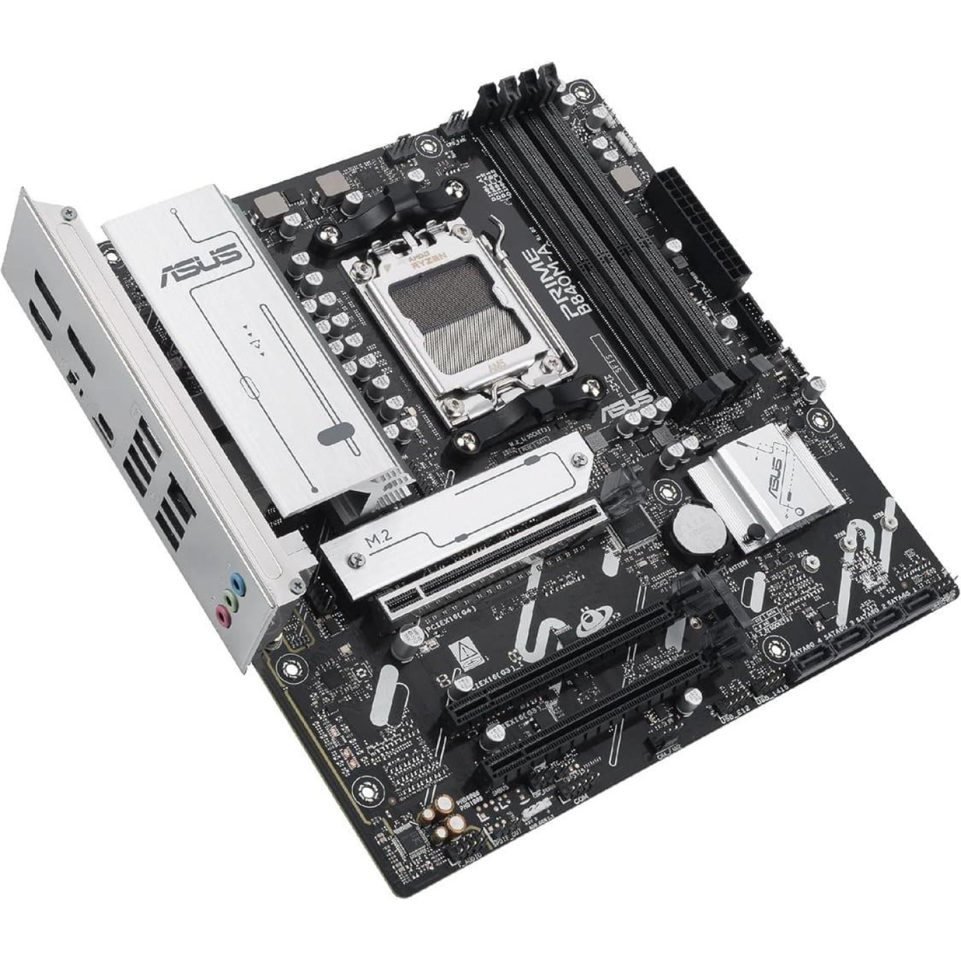 Материнська плата ASUS PRIME B840M-A-CSM (PRIME B840M-A-CSM) (Socket AM5, AMD B840, Micro-ATX)