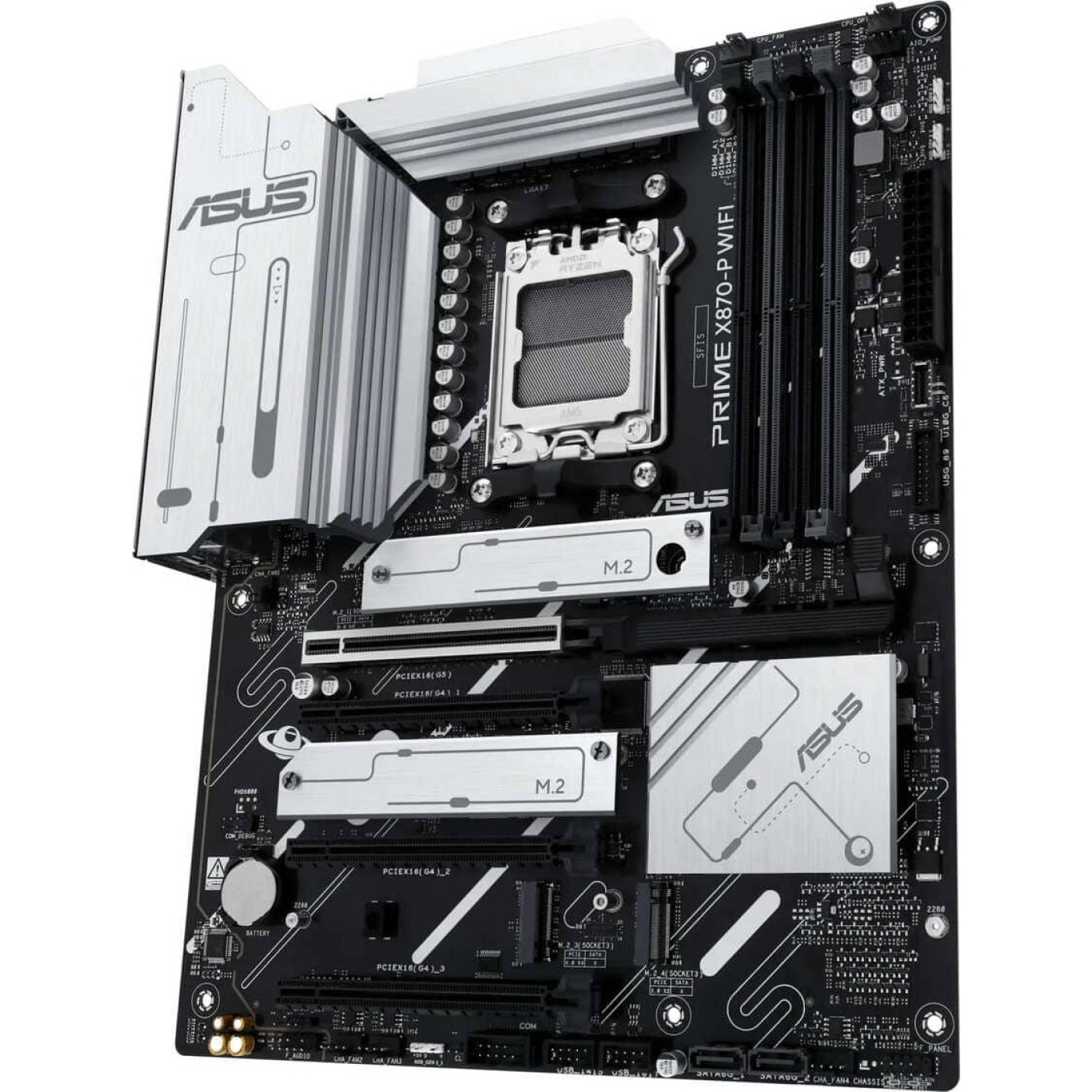 Материнська плата ASUS PRIME X870-P WIFI (PRIME X870-P WIFI) (Socket AM5, AMD X870, ATX)