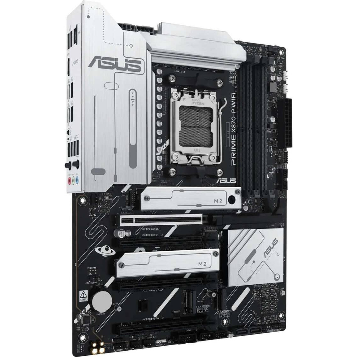 Материнська плата ASUS PRIME X870-P WIFI (PRIME X870-P WIFI) (Socket AM5, AMD X870, ATX)