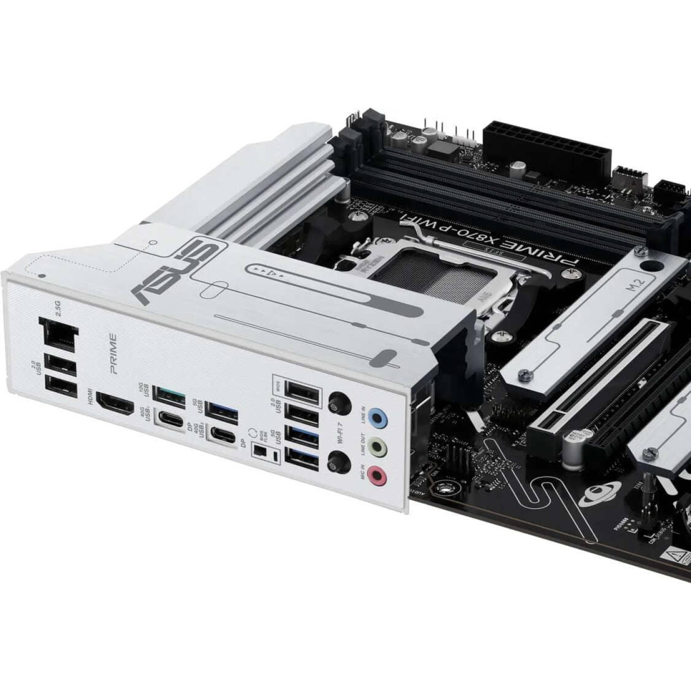 Материнська плата ASUS PRIME X870-P WIFI (PRIME X870-P WIFI) (Socket AM5, AMD X870, ATX)