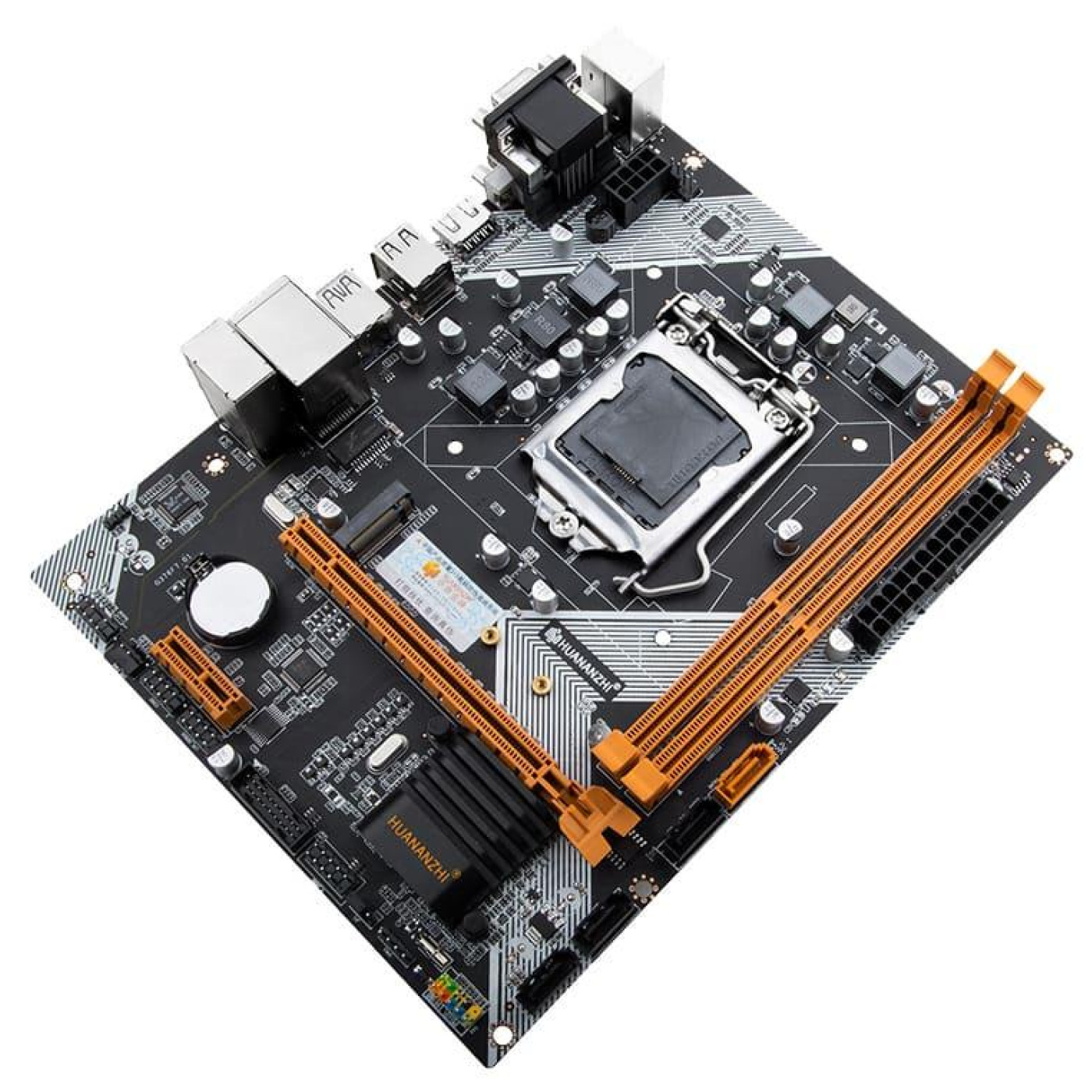 Материнська плата Huananzhi B75 M.2 (HZH-B75-M.2) (Socket 1155, Intel B75, Micro-ATX)