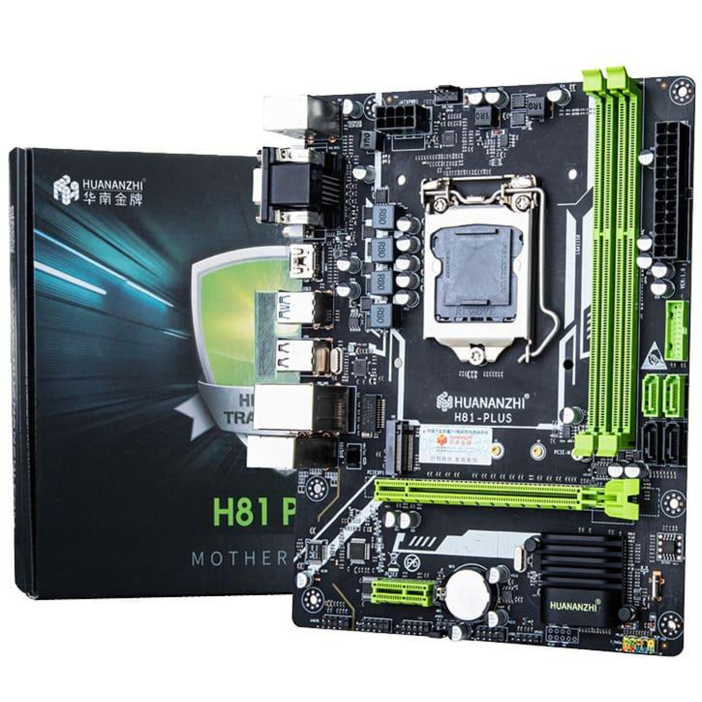 Материнська плата Huananzhi H81 PLUS (HZH-H81Plus) (Socket 1150,