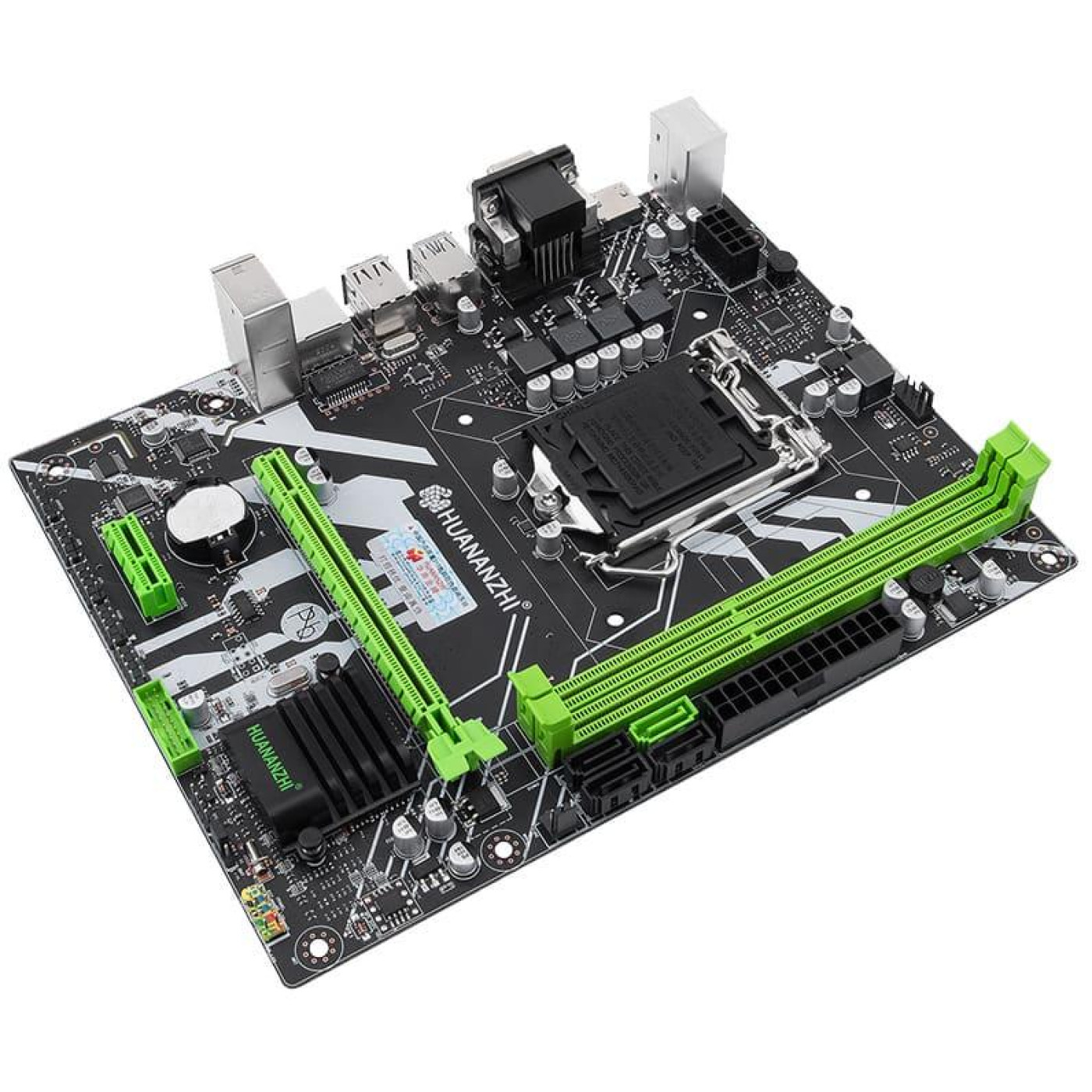 Материнська плата Huananzhi B75 PLUS (HZH-B75-PLUS) (Socket 1155, Intel B75, Micro-ATX)