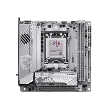 Материнська плата MSI MPG X870I EDGE TI EVO WIFI (MPG X870I EDGE TI EVO WIFI) (Socket AM5, AMD X870, ATX)