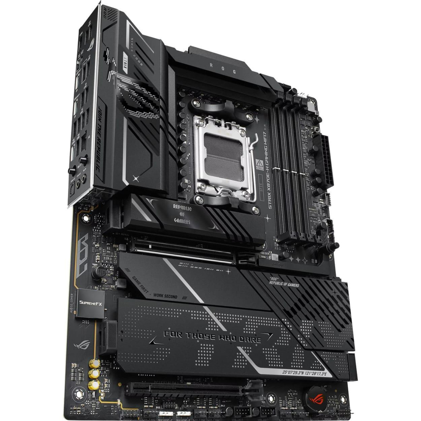 Материнская плата ASUS ROG STRIX X870E-H GAMING WIFI7 (ROG STRIX X870E-H GAMING WIFI7) (Socket AM5, AMD X870E, ATX)