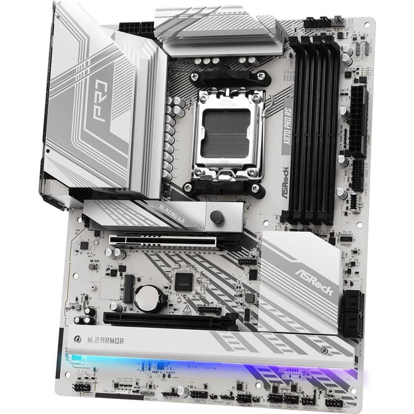 Материнська плата AsRock X870 PRO RS (X870 PRO RS) (Socket AM5, AMD X870, ATX)