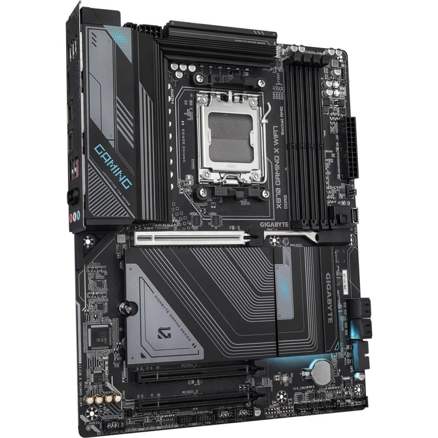 Материнська плата GIGABYTE X870 GAMING X WIFI7 (X870 GAMING X WIFI7) (Socket AM5, AMD X870, ATX)
