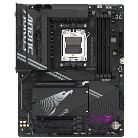 Материнська плата GIGABYTE X870 AORUS ELITE WIFI7 (X870 AORUS ELITE WIFI7) (Socket AM5, AMD X870, ATX)