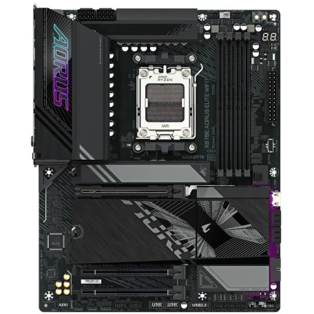 Материнська плата GIGABYTE X870E AORUS ELITE WIFI7 (X870E AORUS ELITE WIFI7) (Socket AM5, AMD X870E, ATX)