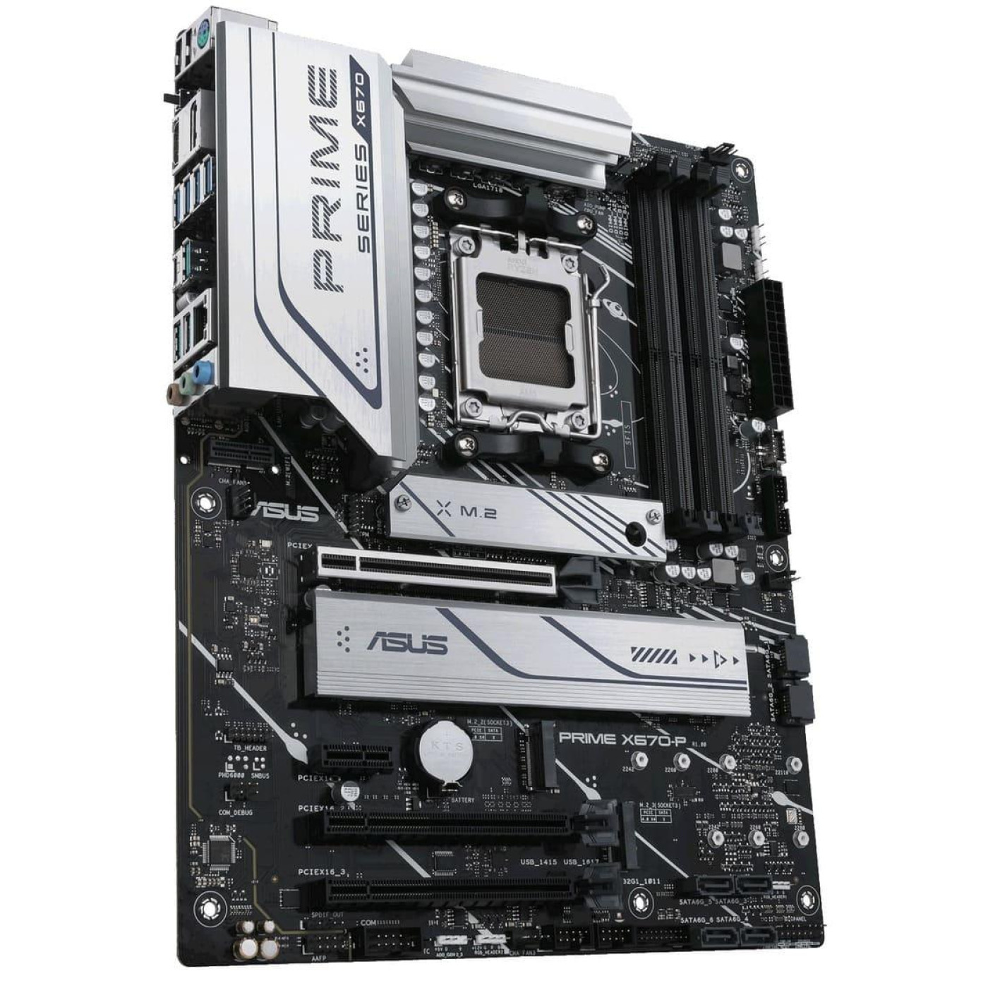 Материнська плата ASUS PRIME X670-P (PRIME X670-P) (Socket AM5, AMD X670, ATX) Б/в