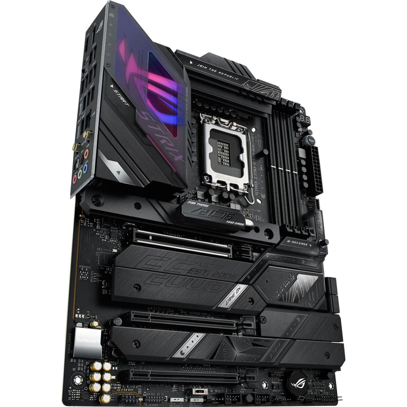 Материнская плата ASUS ROG STRIX Z790-E GAMING WIFI (ROG STRIX Z790-E GAMING WIFI) (Socket 1700, Intel Z790, ATX) Б/у,U1