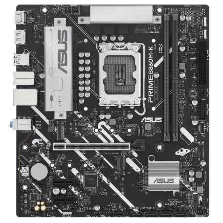 Материнская плата ASUS PRIME B860M-K (PRIME B860M-K) (Socket 1851, Intel B860, Micro-ATX)