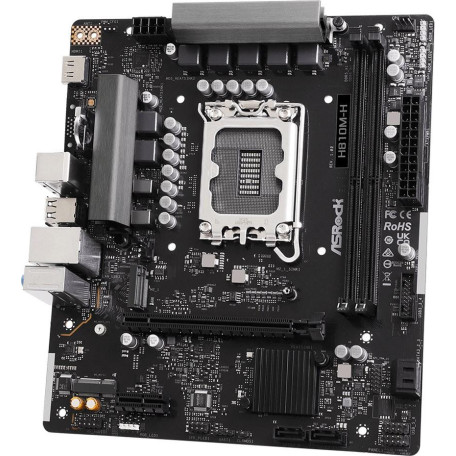 Материнська плата ASRock H810M-H (H810M-H) (Socket 1851, Intel H810, Micro-ATX)
